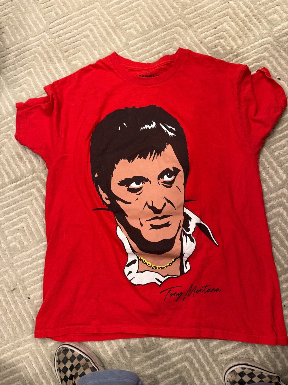 Scarface Red Short-Sleeve Men’s Graphic Tee